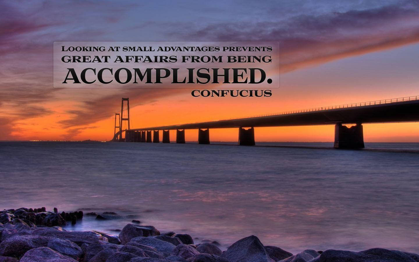 Confucius Inspirational Quotes Background