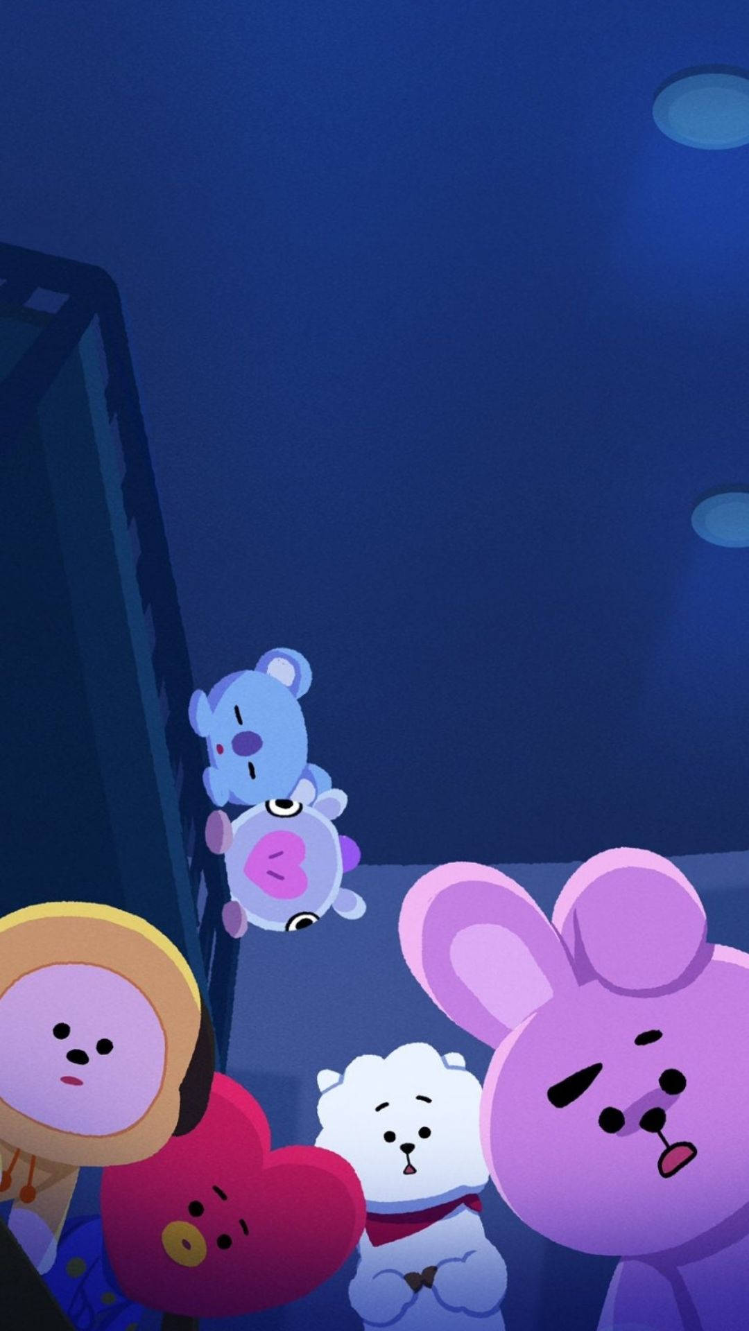 Confused Bt21 Characters