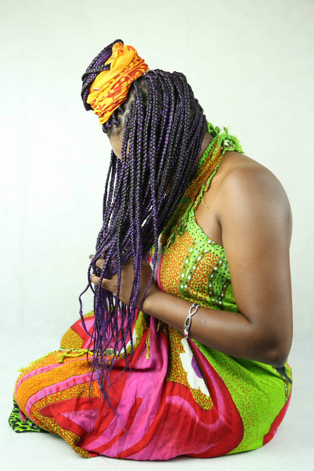 Congo Braided Black Woman