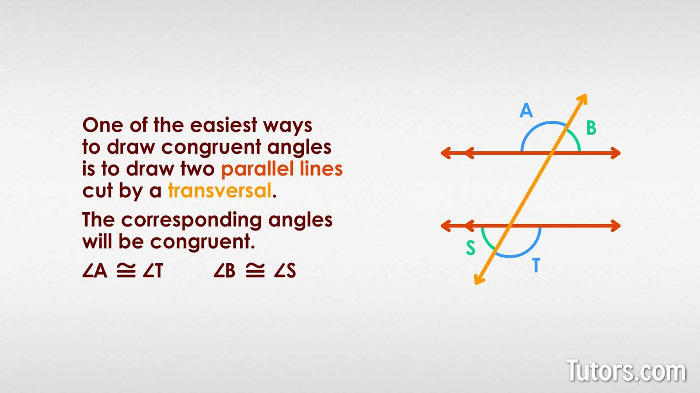 Congruent Parallel Lines Background