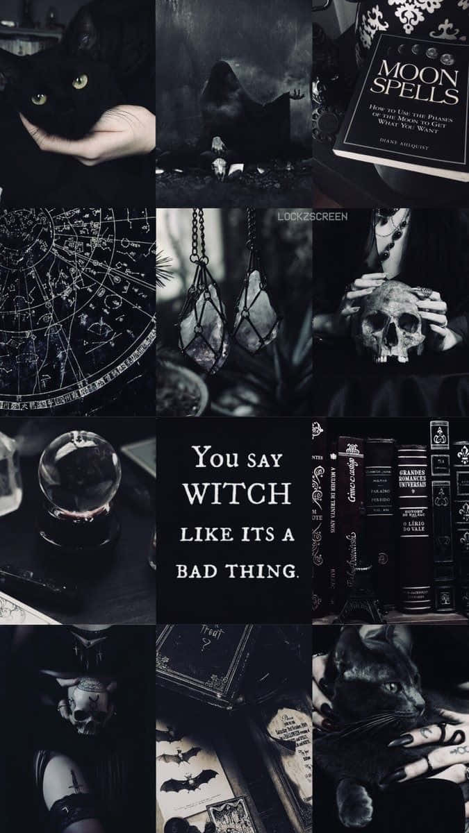 Conjure Up Your Witching Hour With This Eerily Beautiful Witch Aesthetic Background