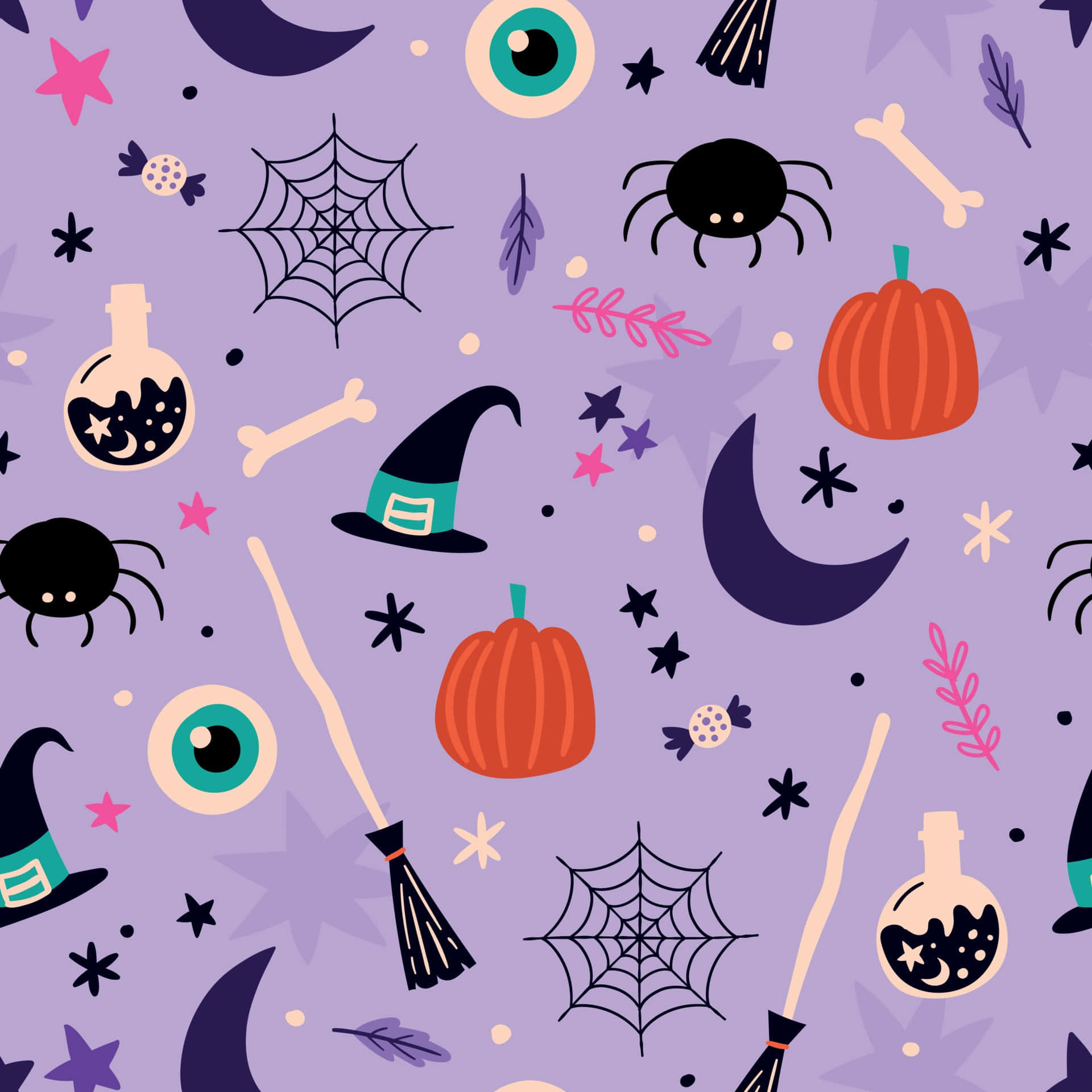 Connect To Magical Powers With The Pastel Witch Background
