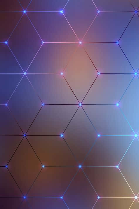 Connected 3d Cubes Background