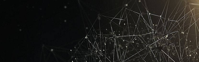 Connected Lines Linkedin Banner Background