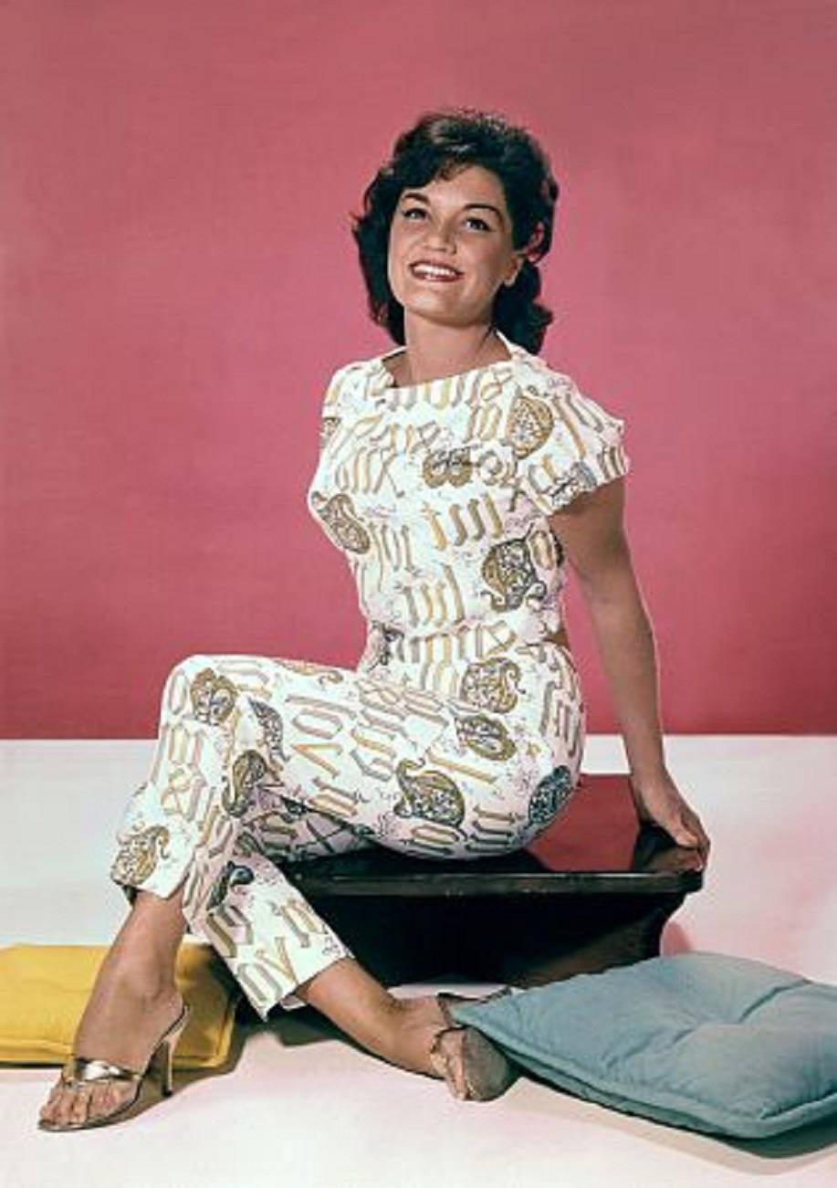 Connie Francis 1960 Chart Hits And More Cover Background