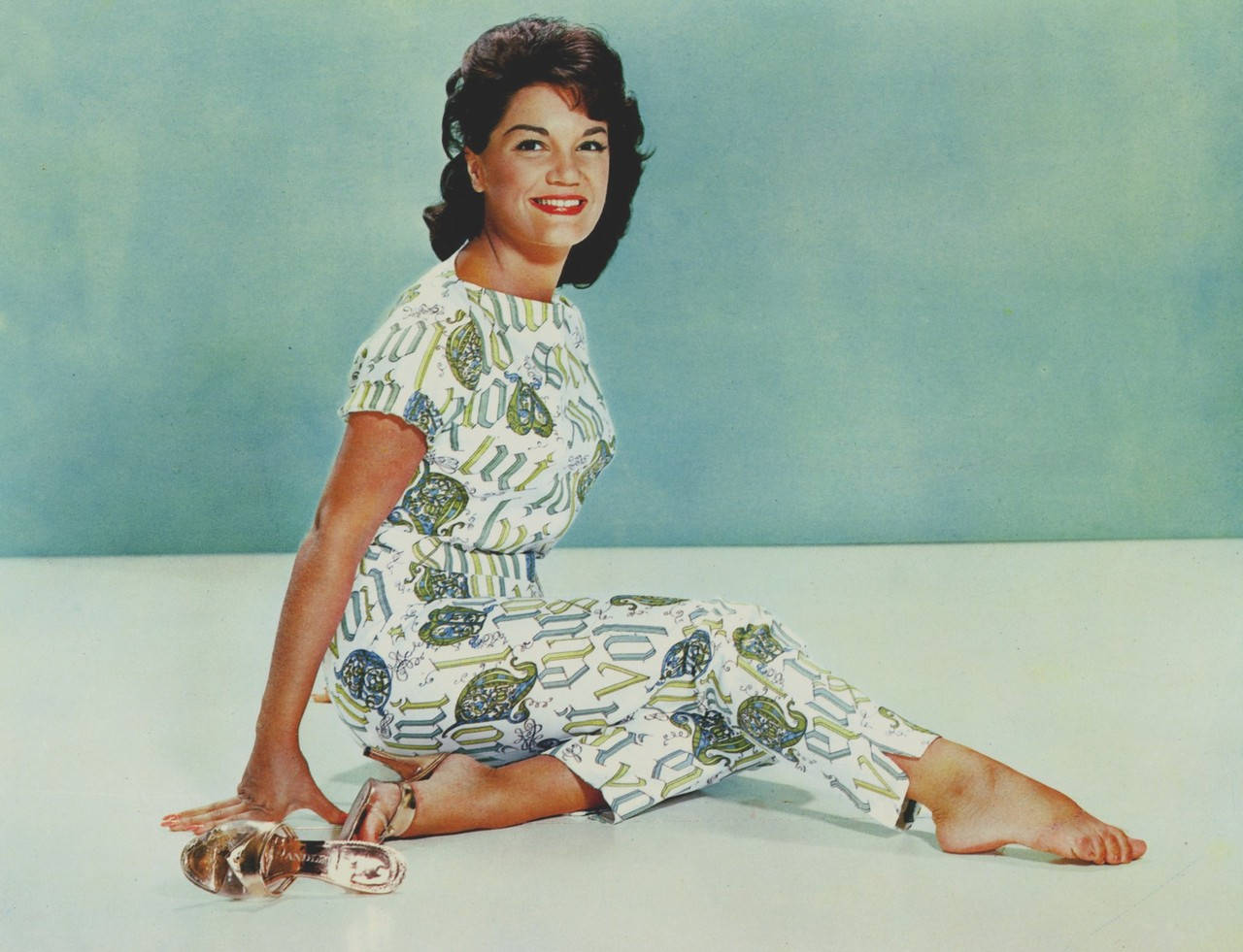 Connie Francis Follow The Boys Movie Poster Background