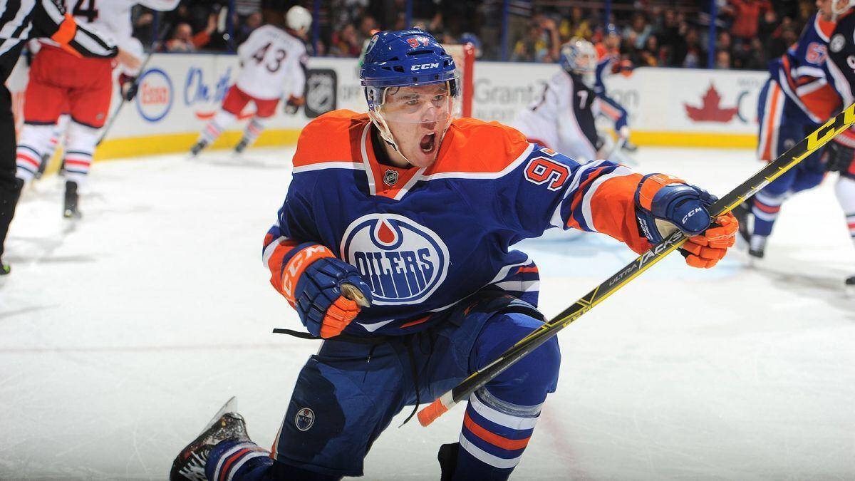 Connor Mcdavid Of Edmonton Oilers Background