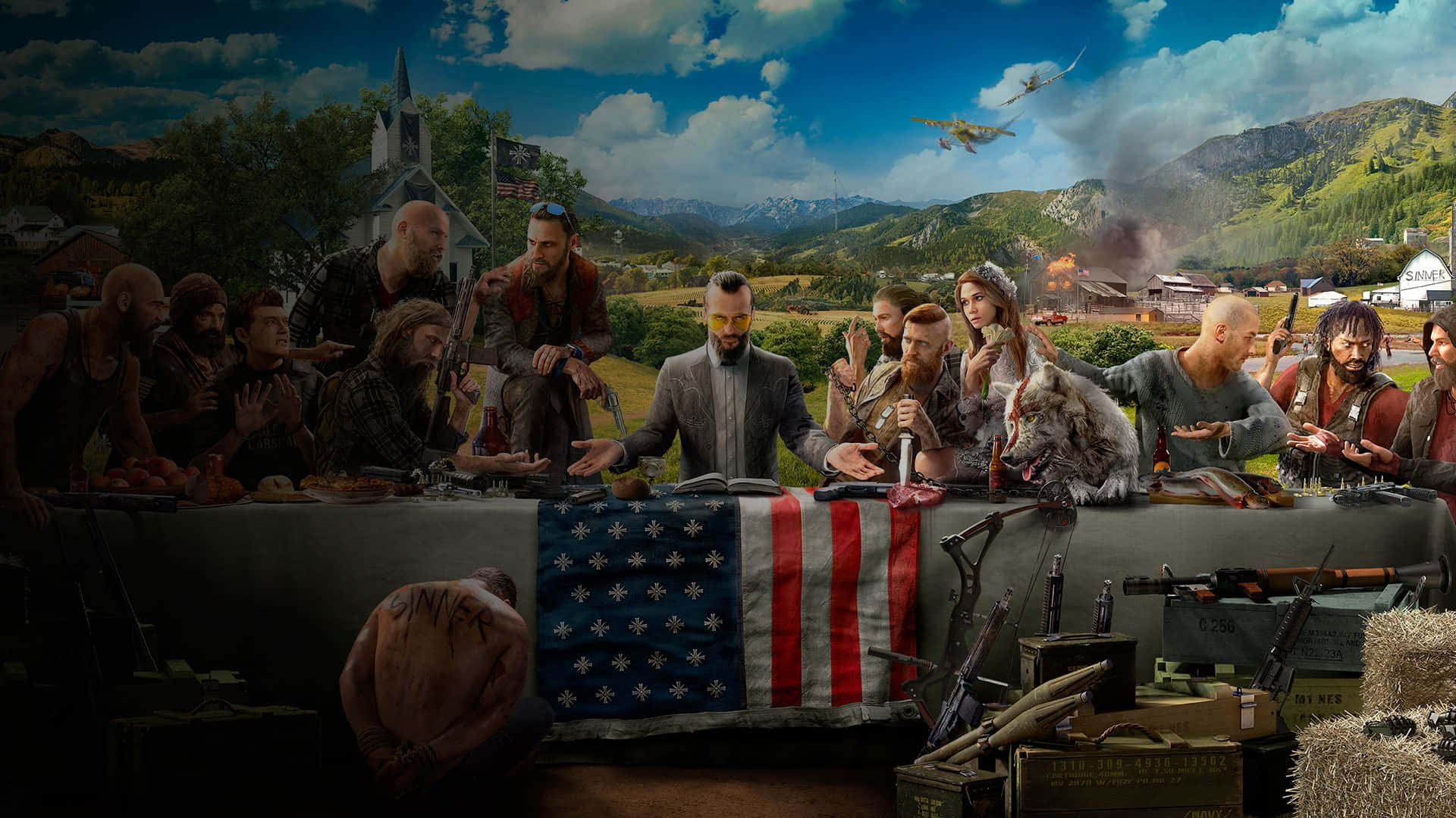 Conquer Montana's Wilderness With Far Cry 5 On 4k Background