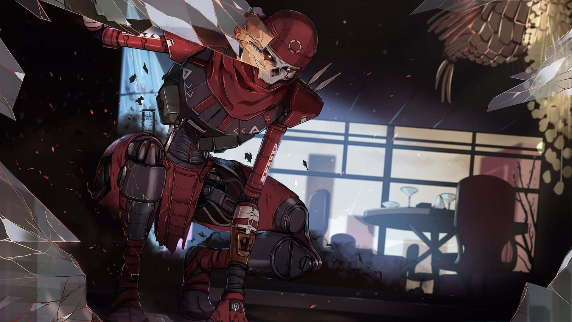 Conquer The Arena With Revenant In Apex Legends Background