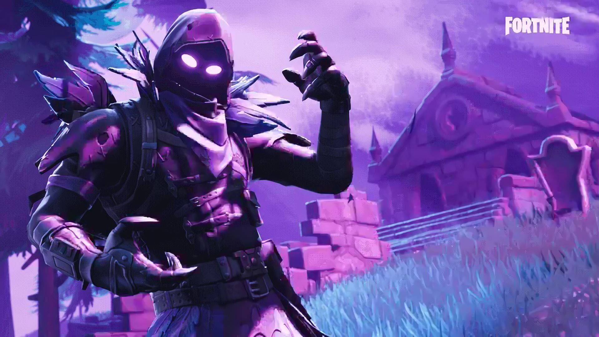 Conquer The Battle Royale In Fortnite Background