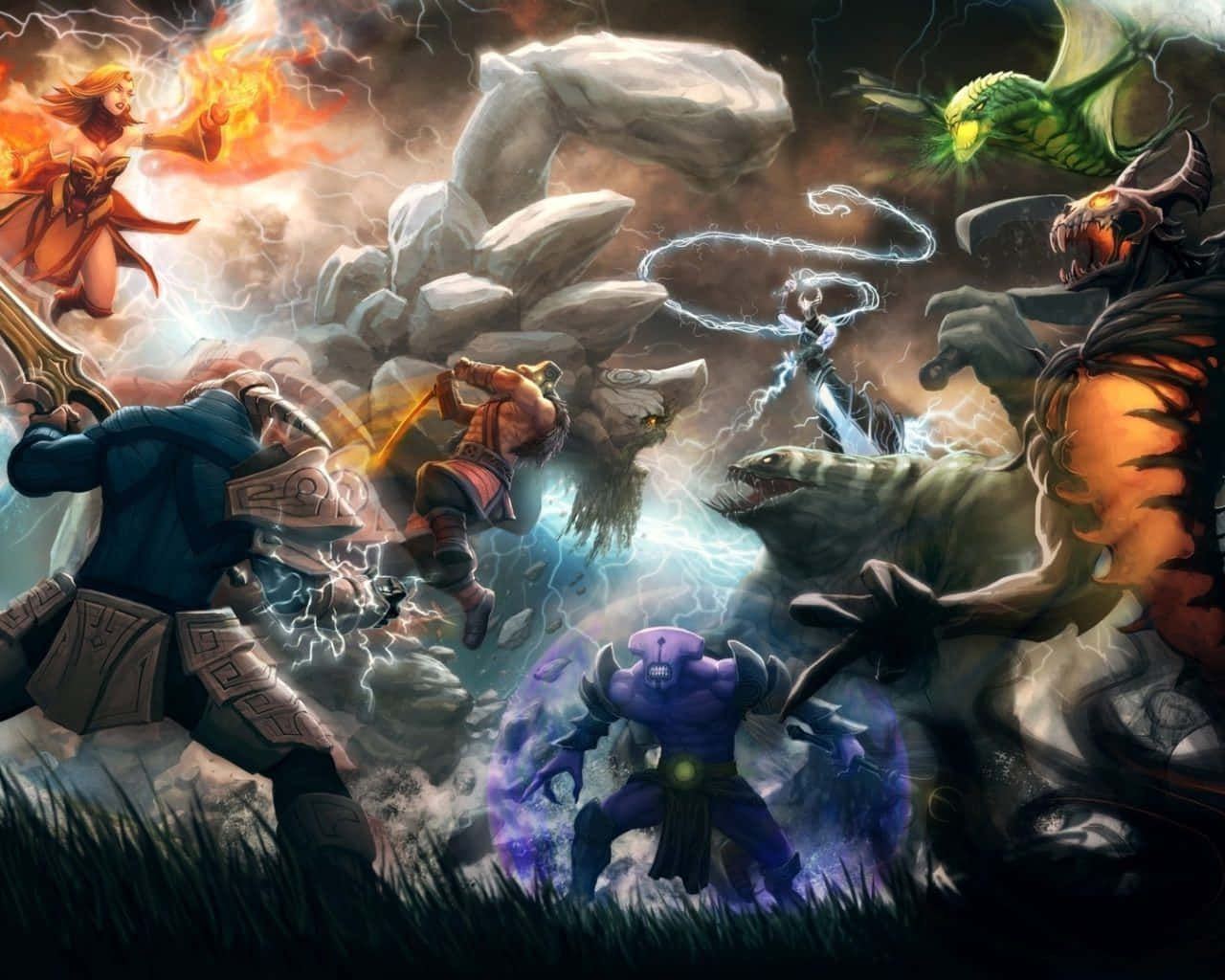 Conquer The Battlefields With Dota 2's Juggernaut Background