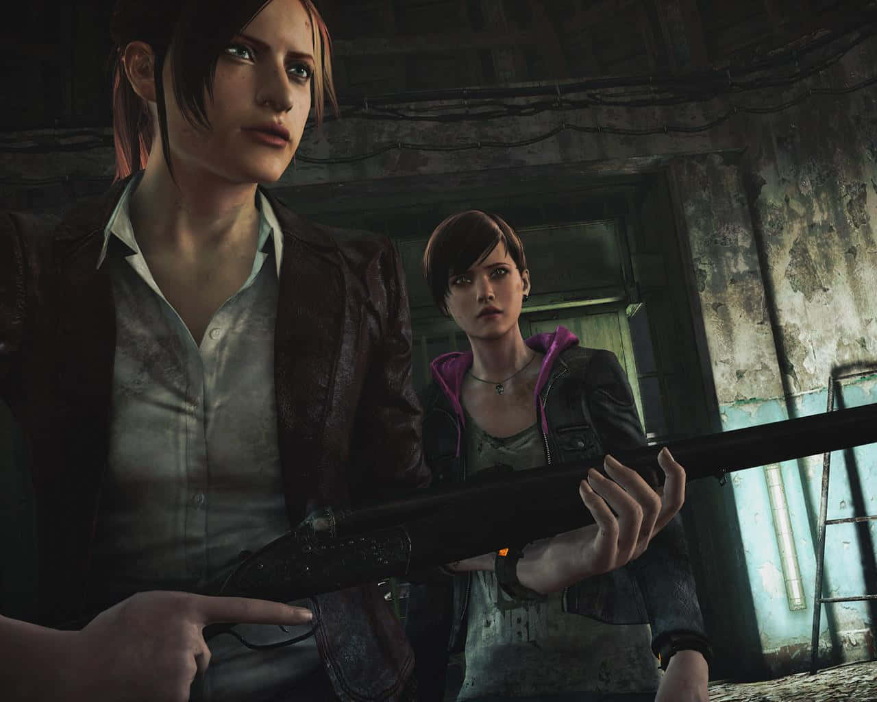 Conquer The Fear Of The Unknown In Resident Evil Revelations 2 Background