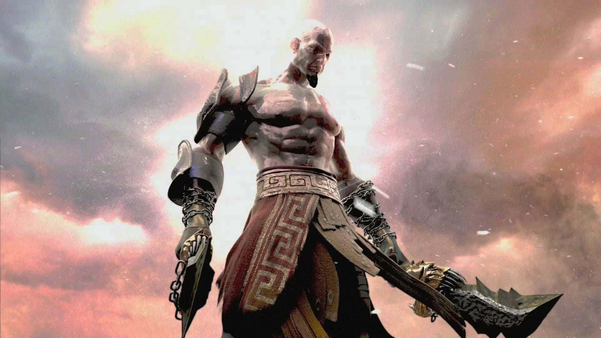 Conquer The Gods In God Of War 3 Background