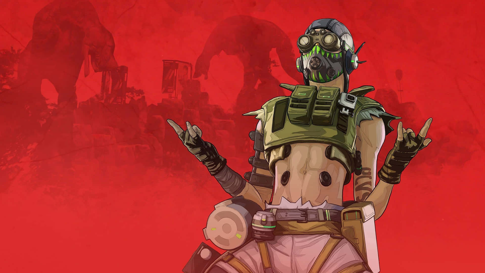 Conquer The Outlands By Outsmarting Your Opponents In Apex Legends Background