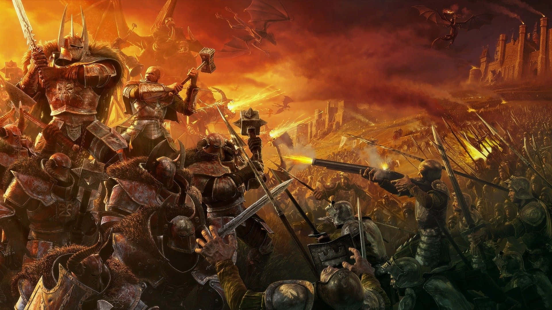 Conquer The World With Attila Total War Background