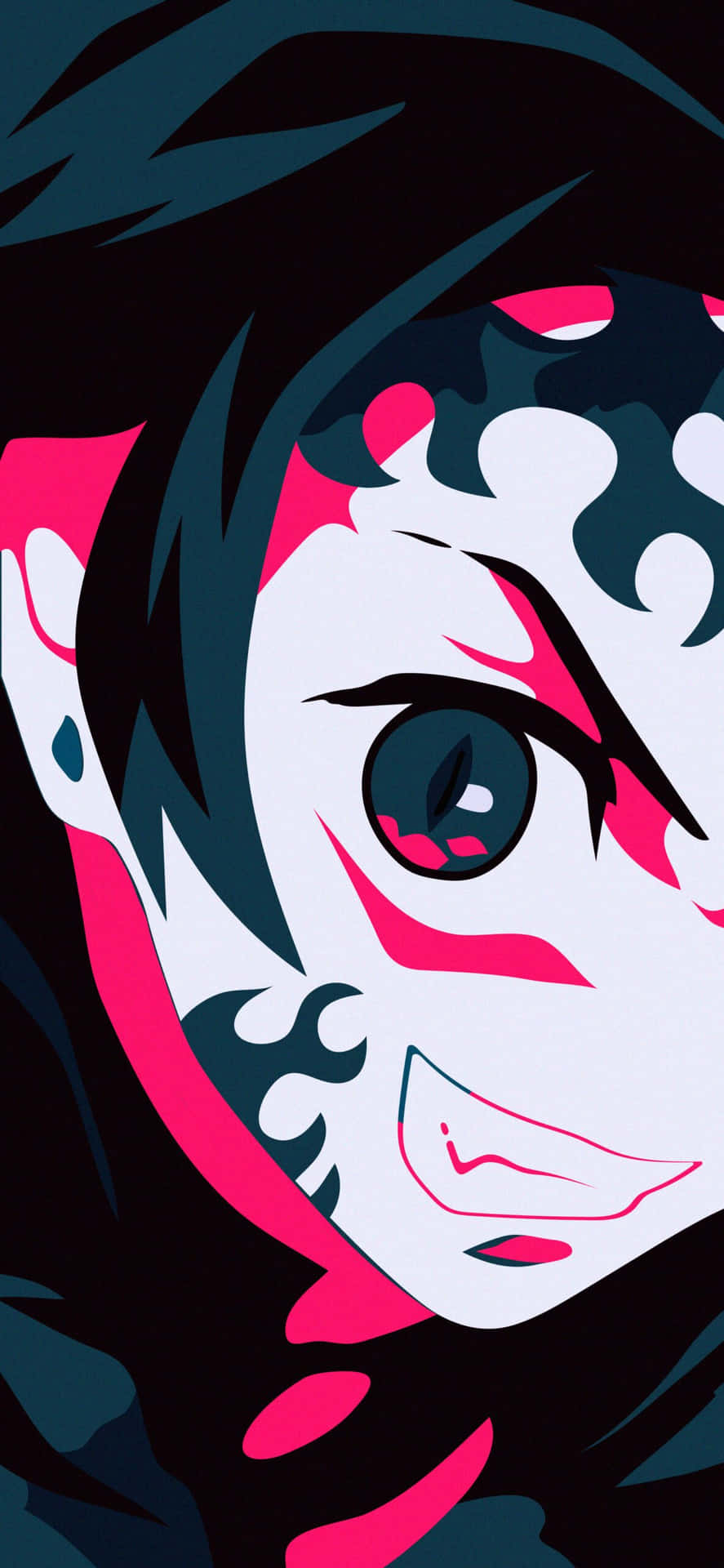 Conquer Your Fears With The Dark Demon Slayer! Background