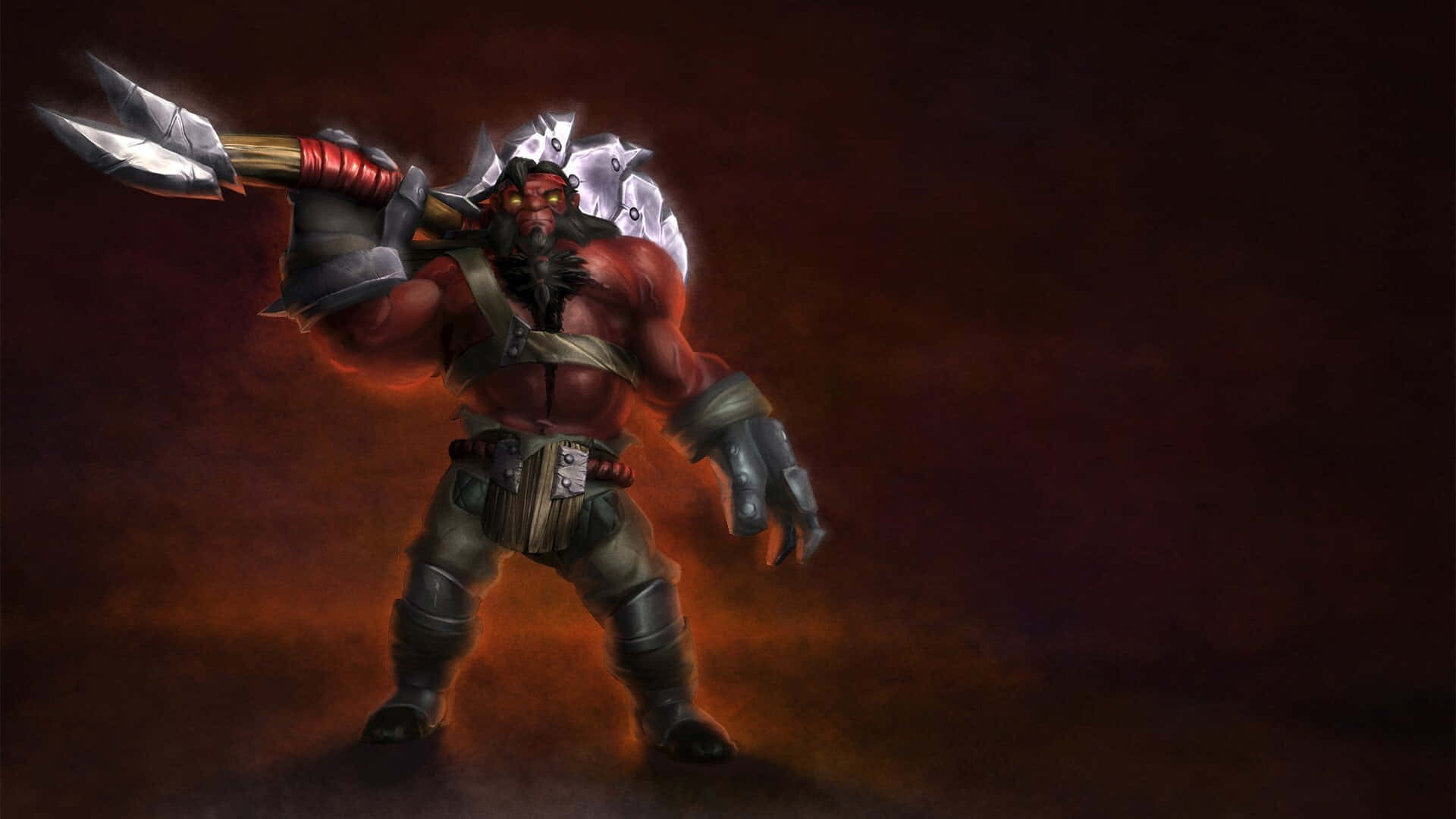 Conquer Your Opponents With Dota 2 Axe Background