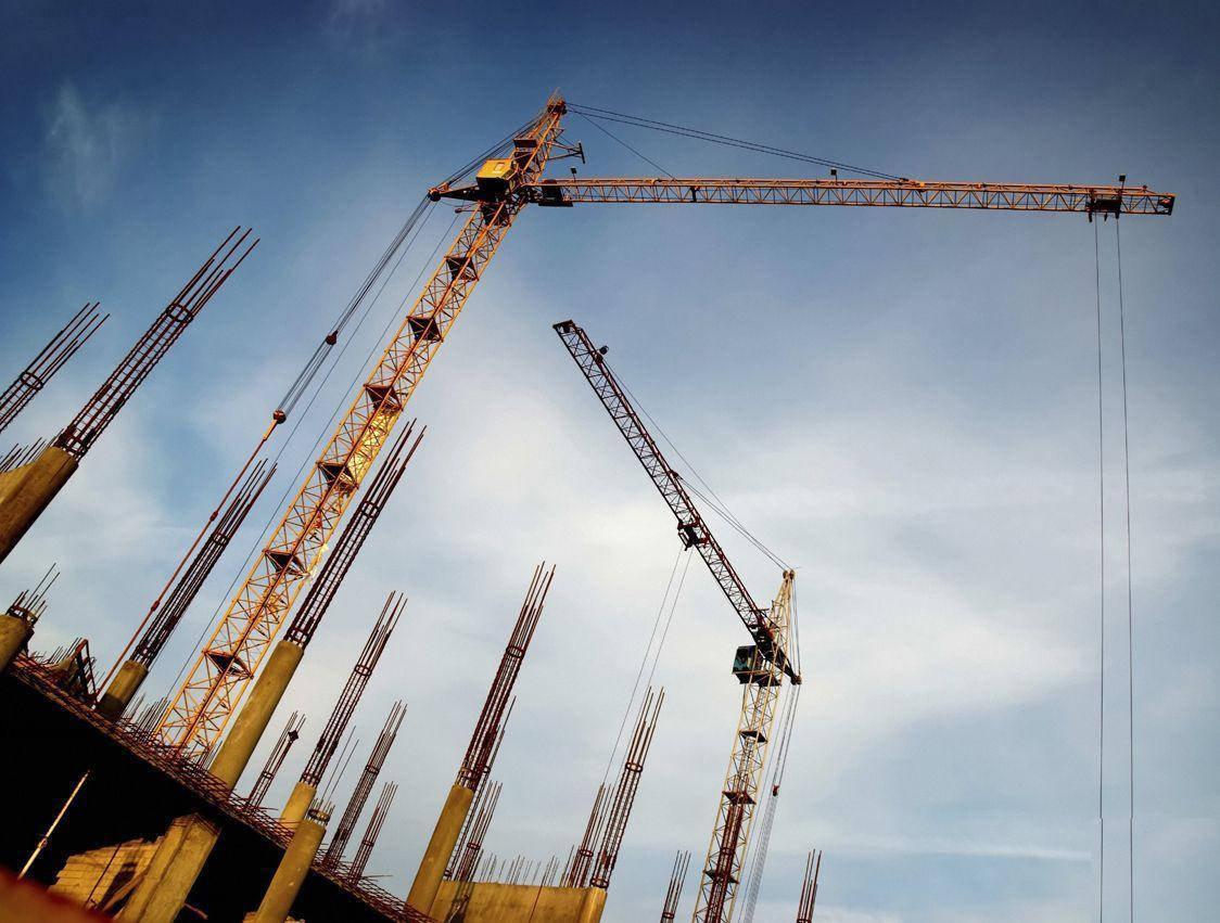 Construction Crane Background