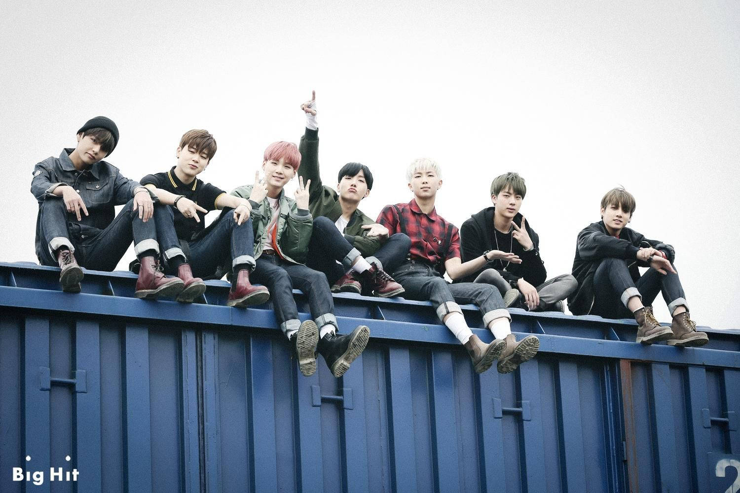 Container Bts Cute Aesthetic Background