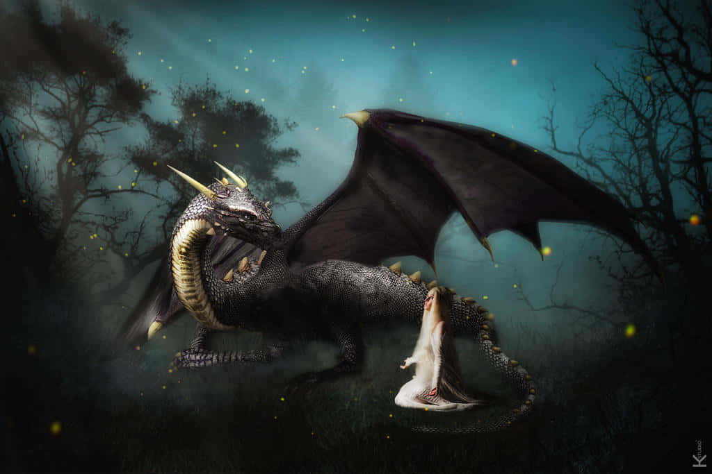 Contemplate The Mystical Powers Of The Dragon