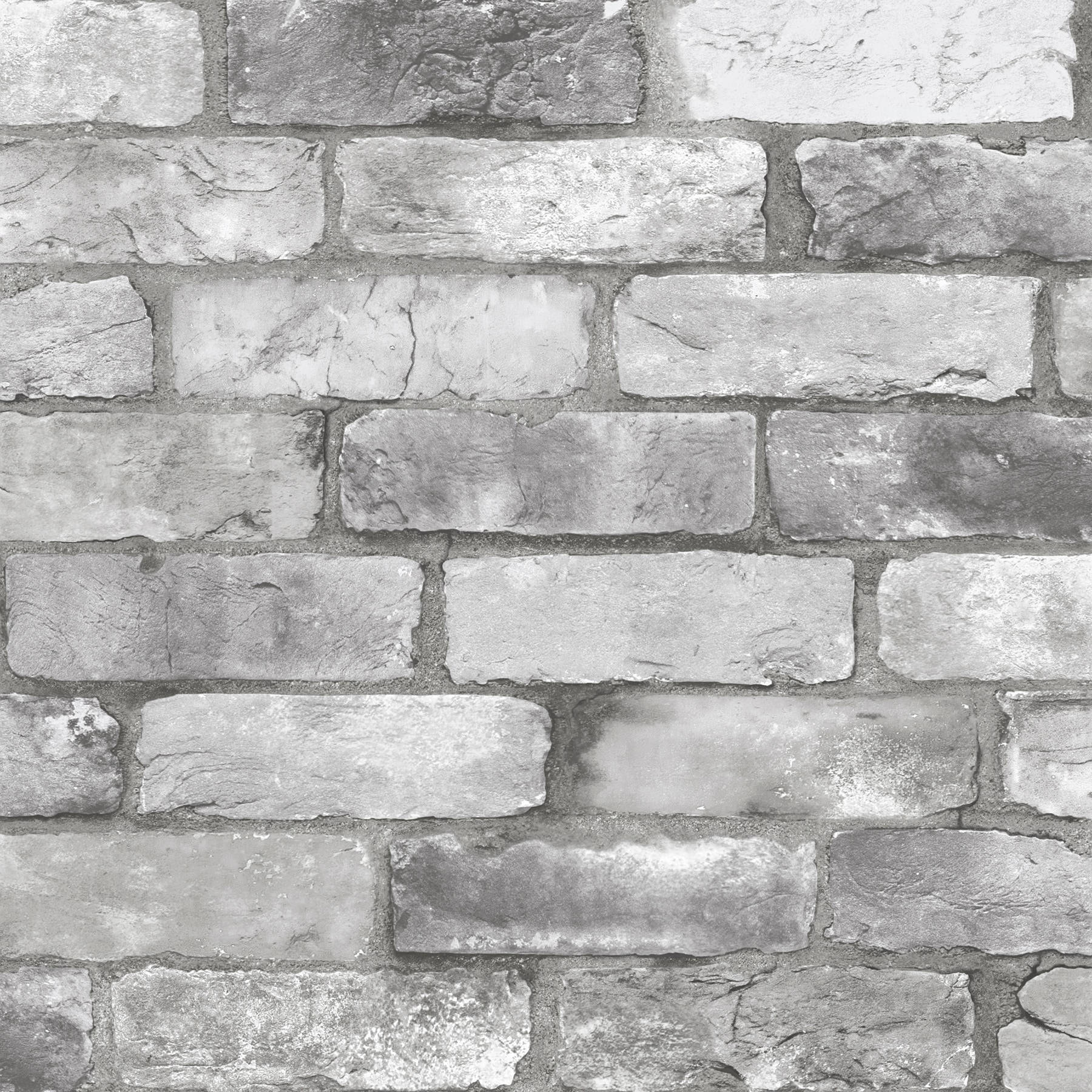 Contemporary Light Gray Brick Texture Background