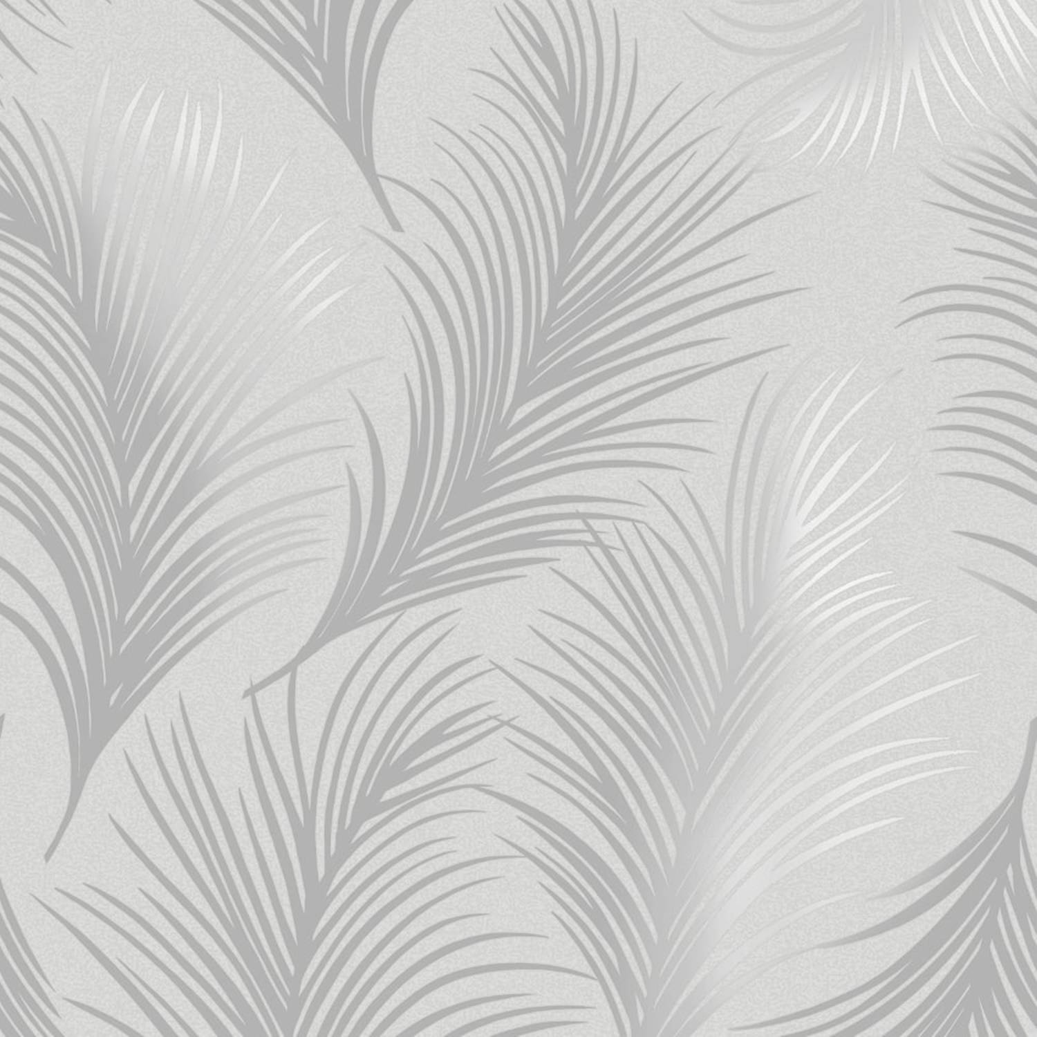 Contemporary Modern Holden Metallic Feather Pattern