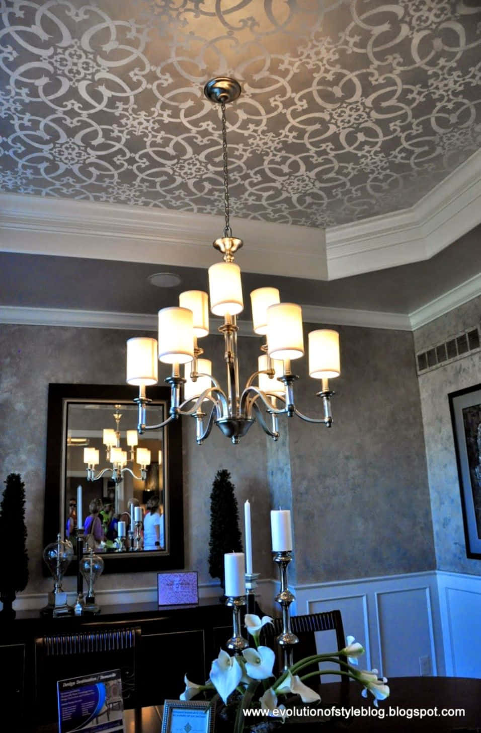 Contemporary Pendant Lighting Illuminating Cozy Living Space