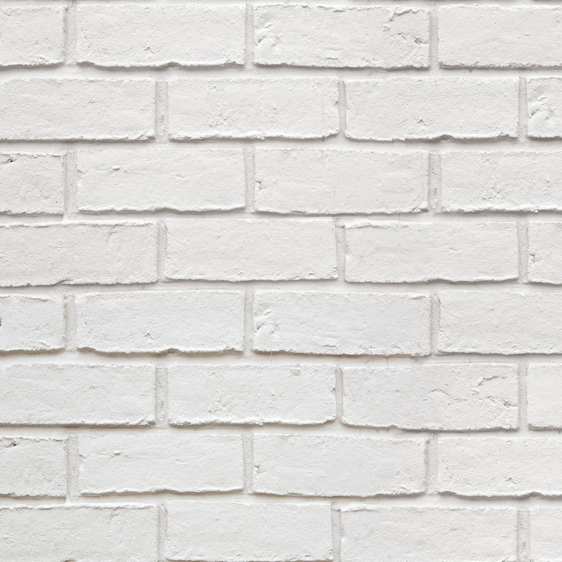Contemporary White Brick Running Bond Background