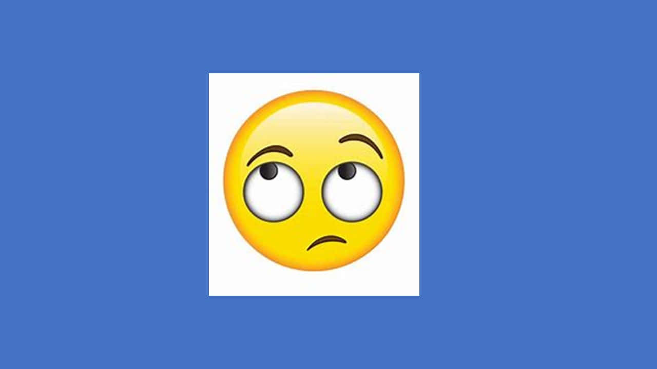 Contemptuous Emoji Hd Background