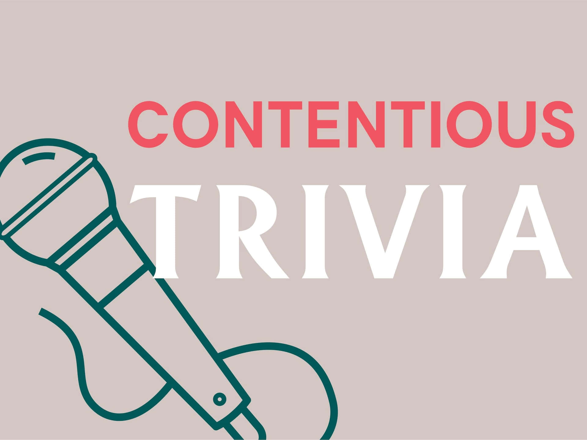 Contentious Trivia Graphic Background