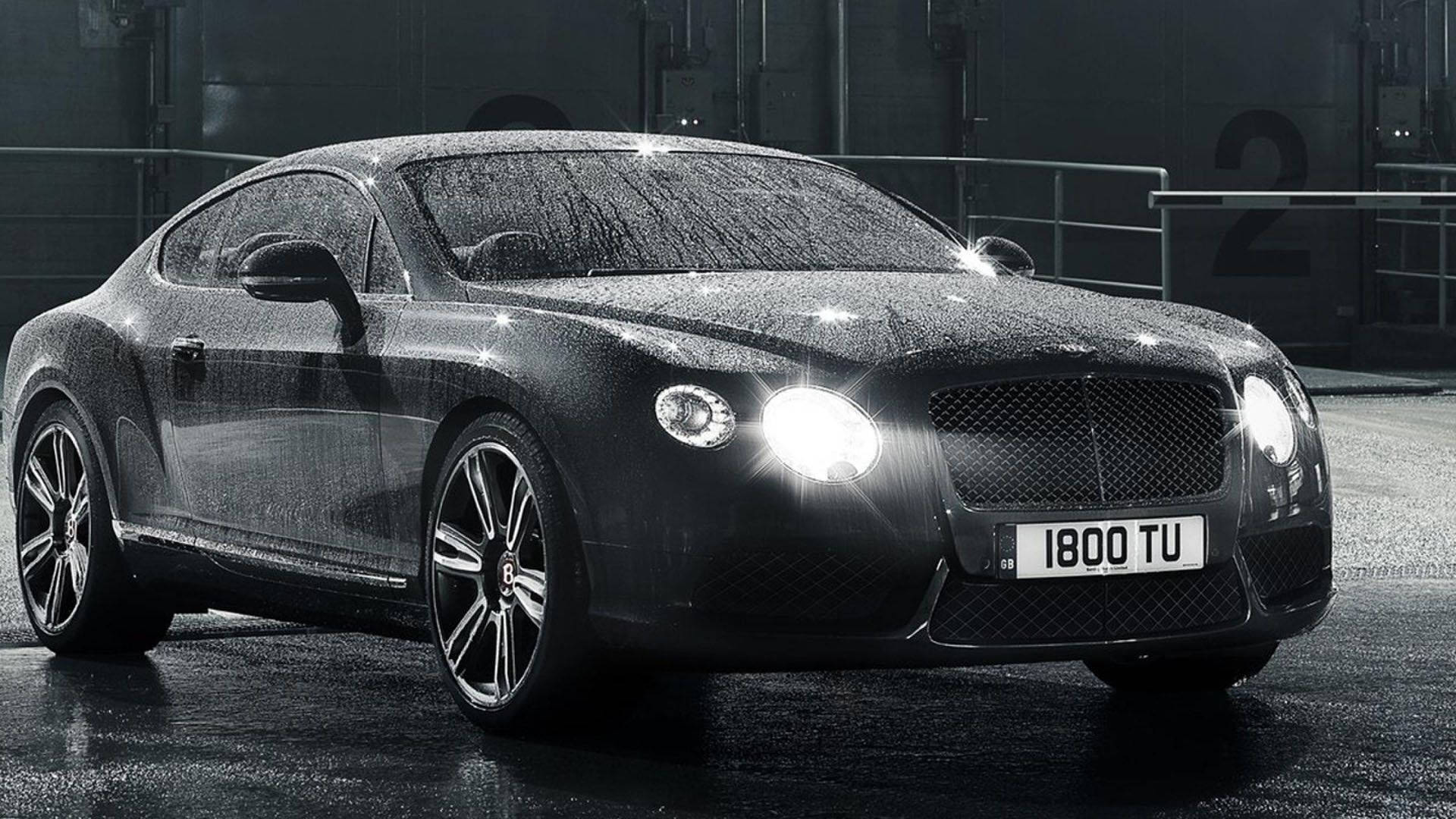 Continental Gt In The Rain Bentley Cars Background