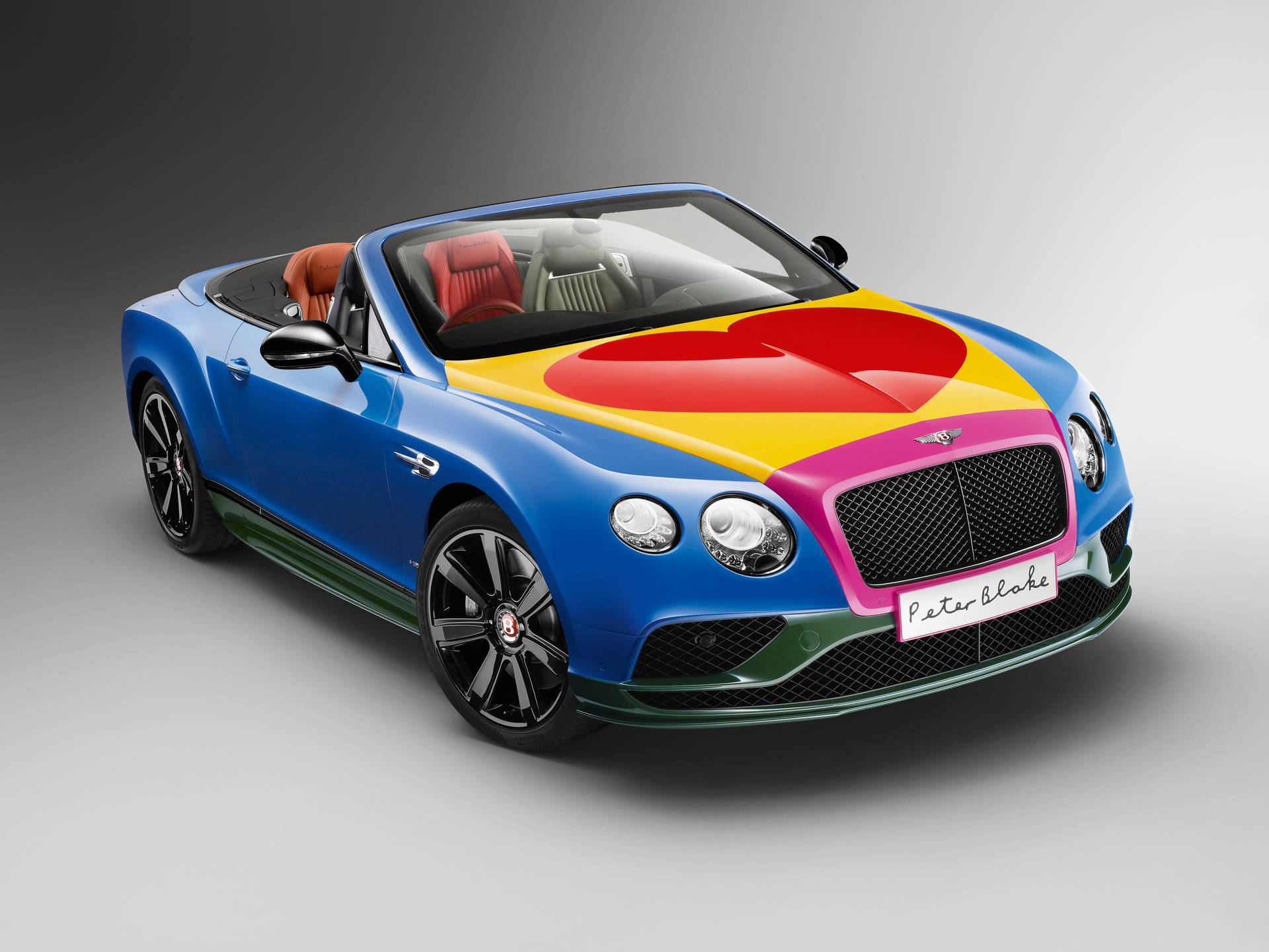 Continental Gt Painted Heart Bentley Hd Background