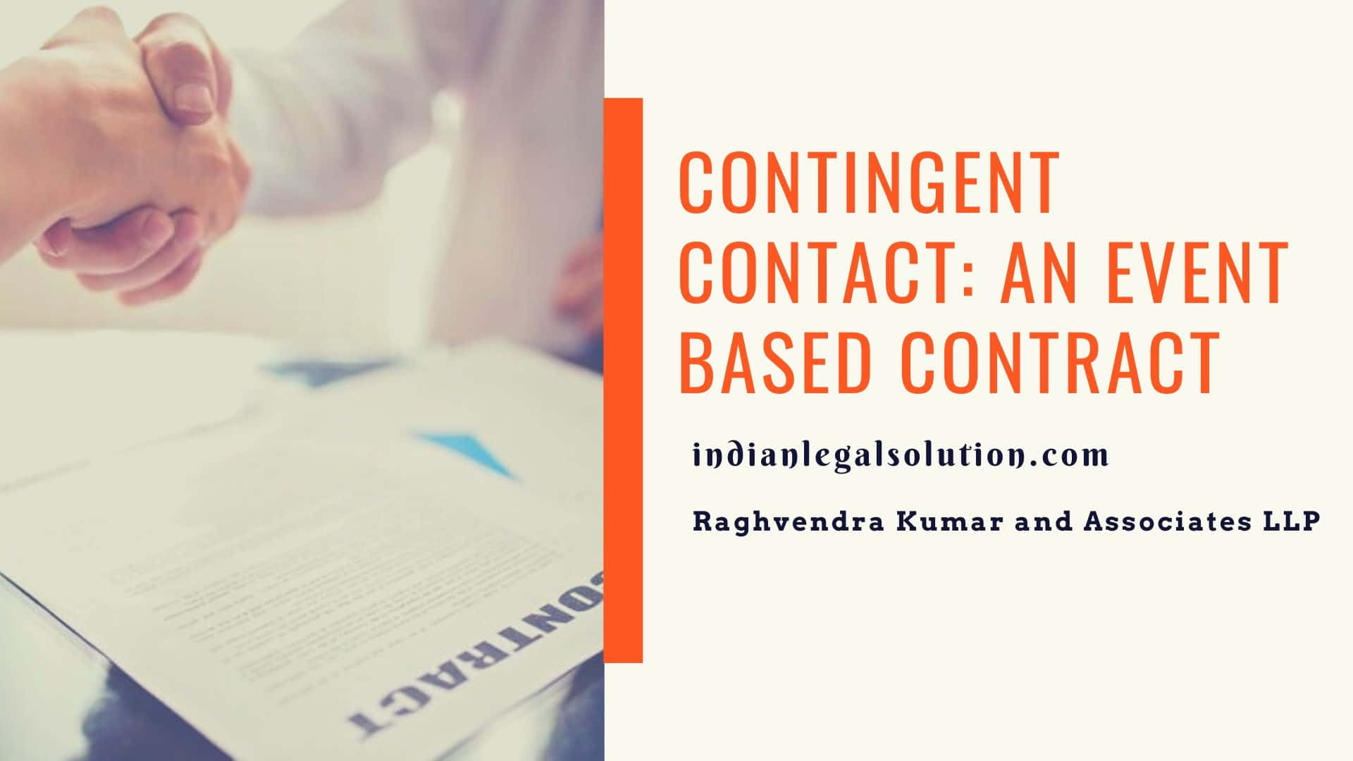 Contingent Contact Poster Background