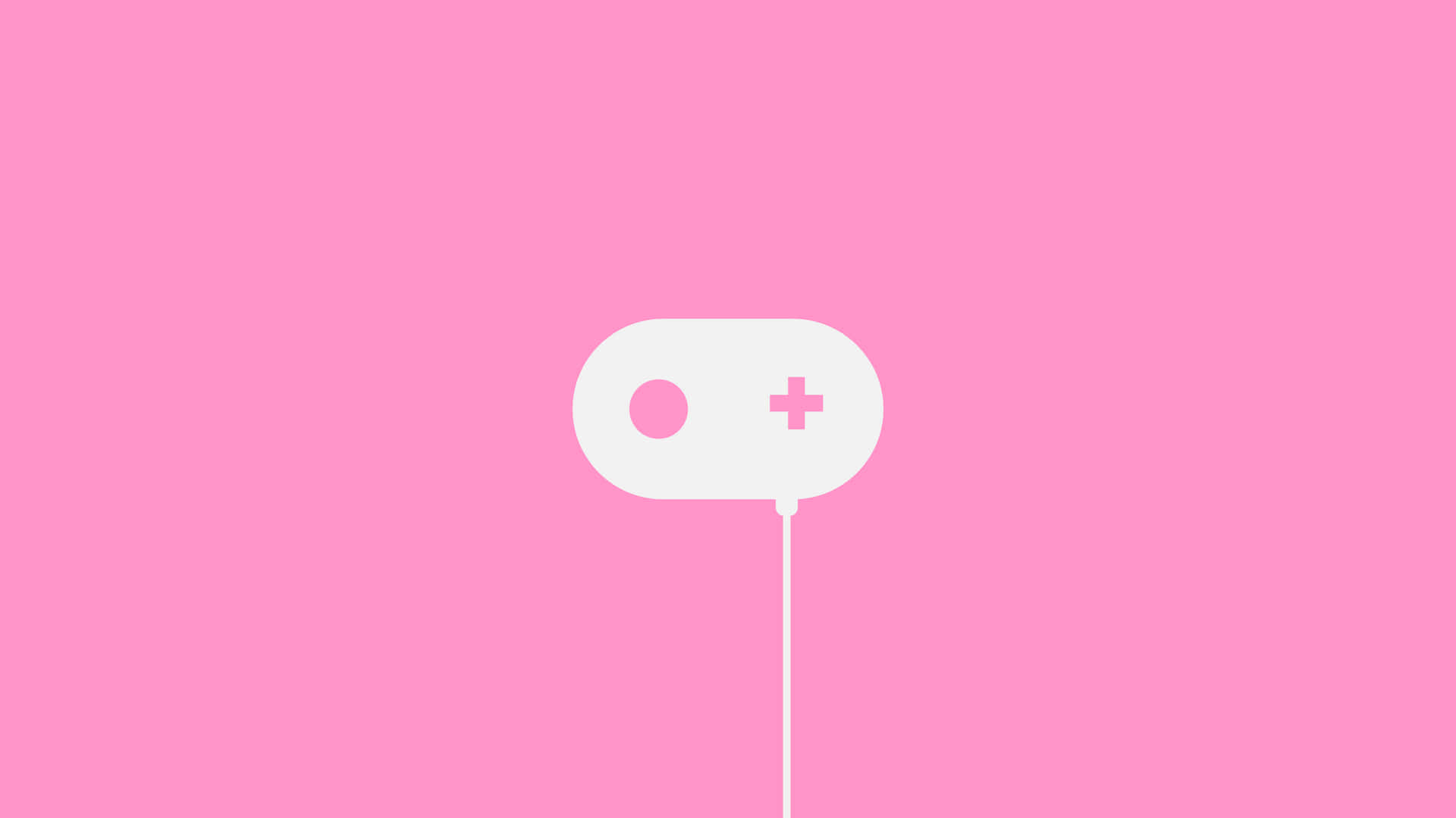 Controller Simple Pink Background