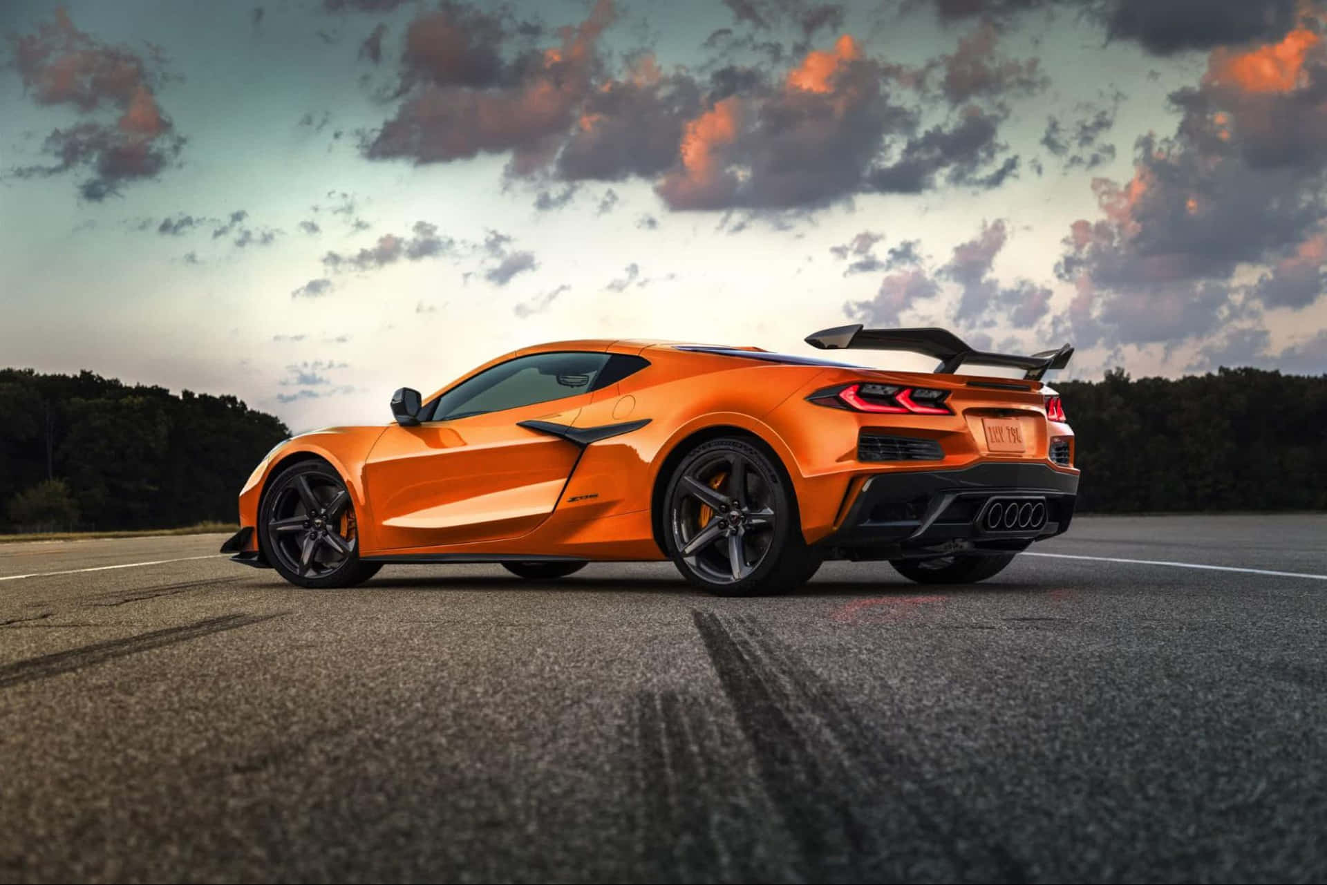 Controversial Chevrolet Corvette Z06 Background