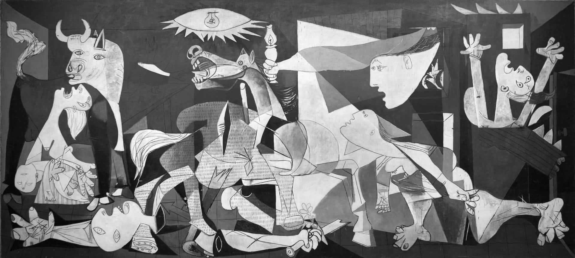 Controversial Painting Of Pablo Picasso Background