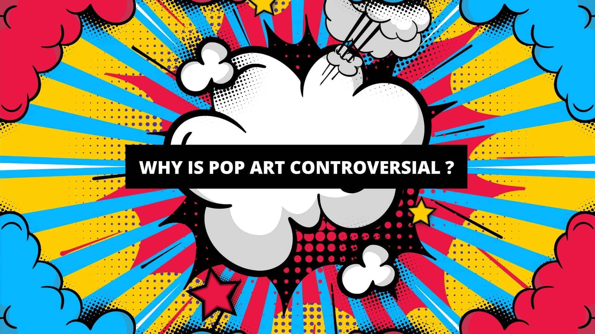 Controversial Pop Art Background