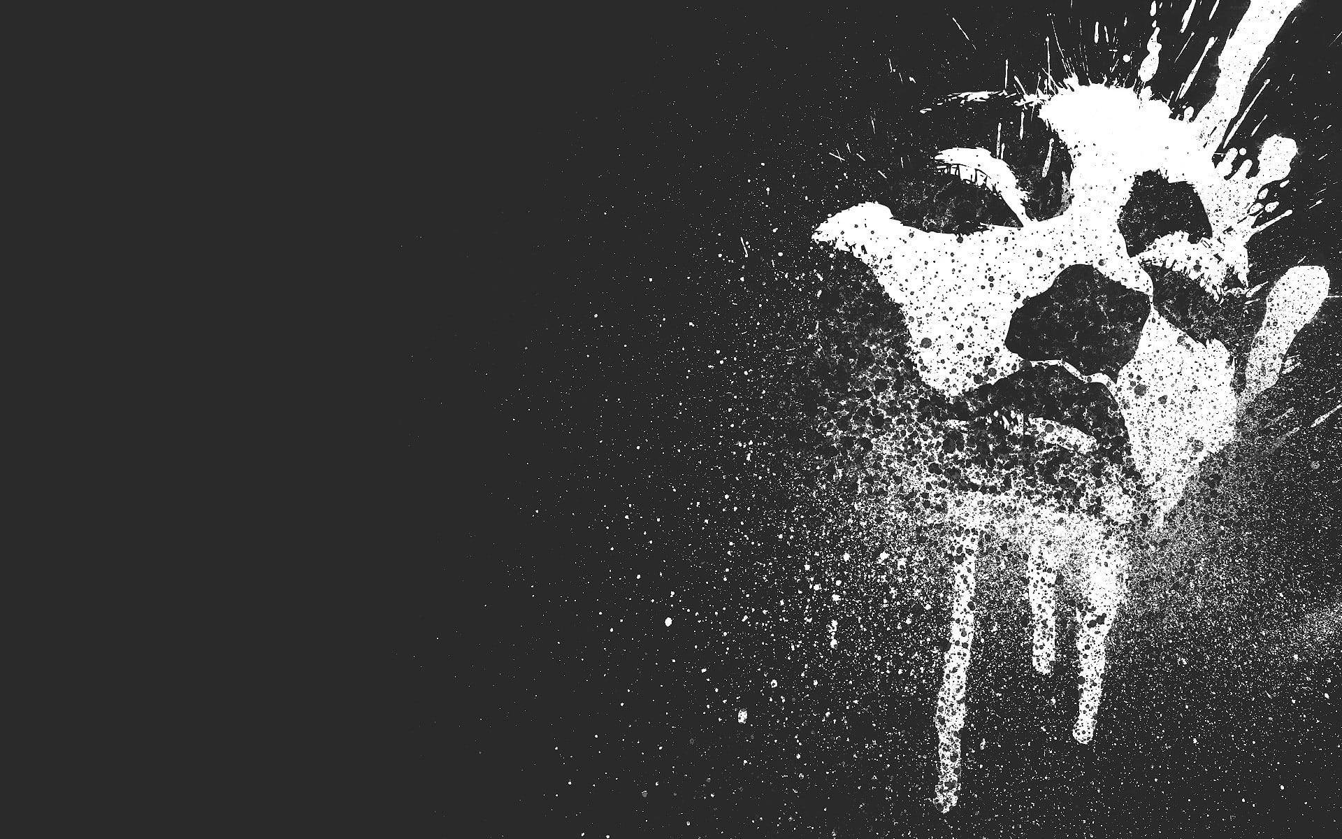 Converge Splatter Paint Background