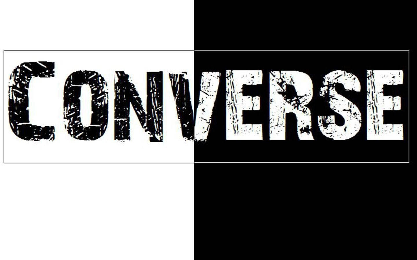 Converse Logo Name Background