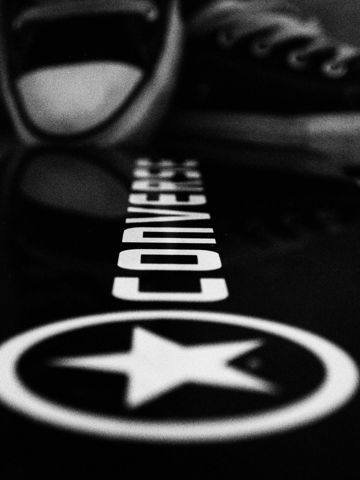 Converse Logo Perspective Shot Background