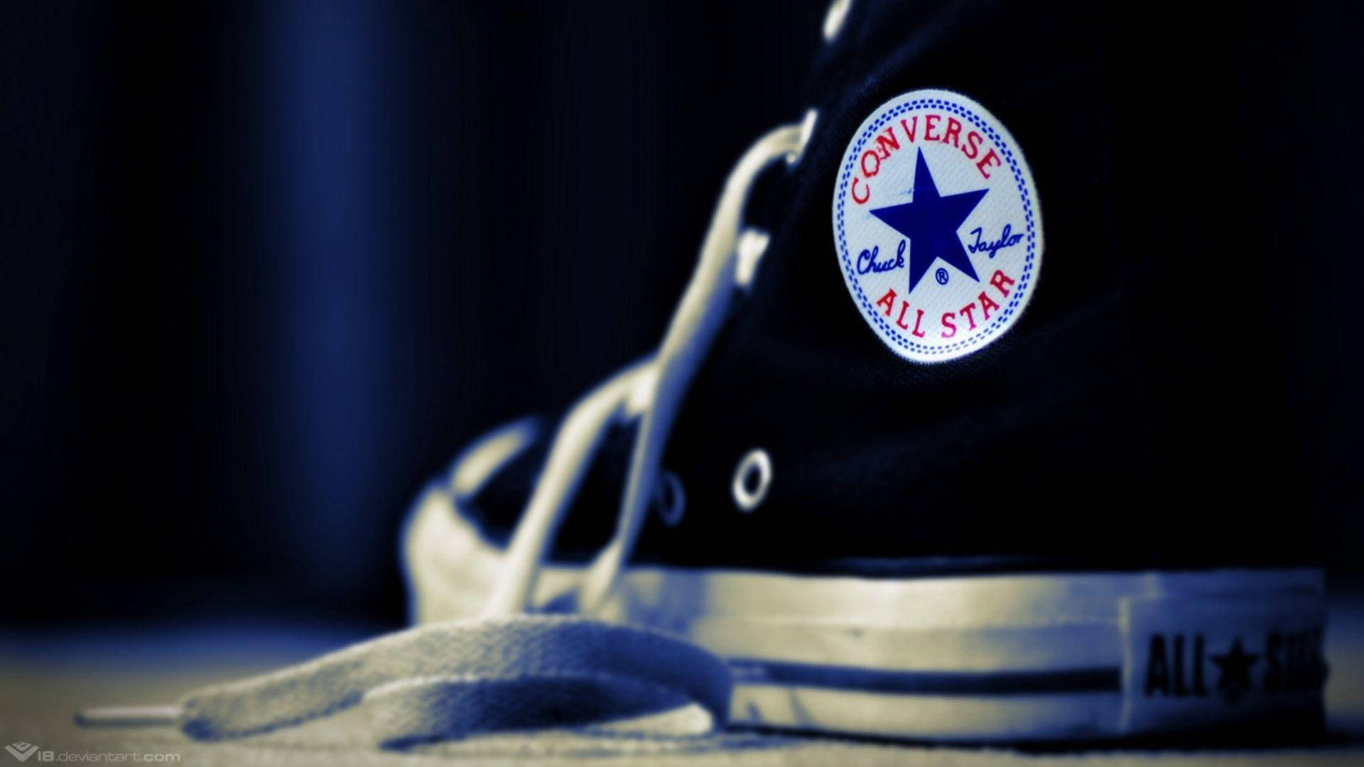Converse Logo Sneaker Background