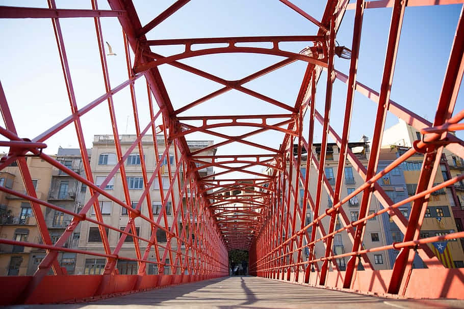 Convoluted Red Bridge