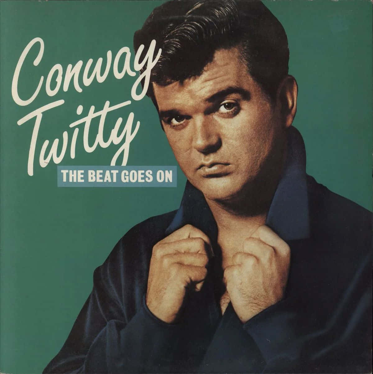 Conway Twitty The Beat Goes On Album Cover Background