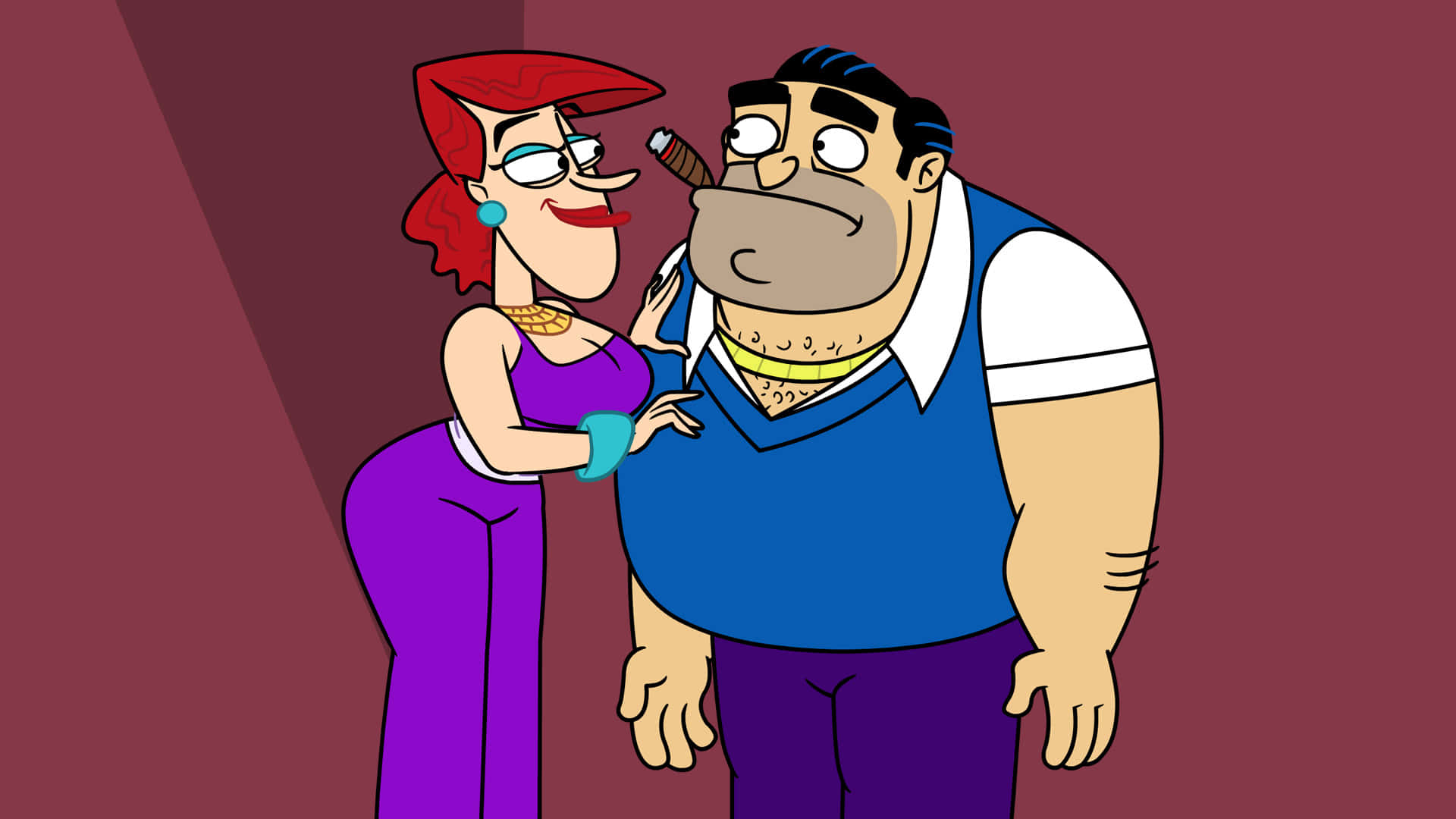 Cookie And Jimmy Falcone Fugget About It Background