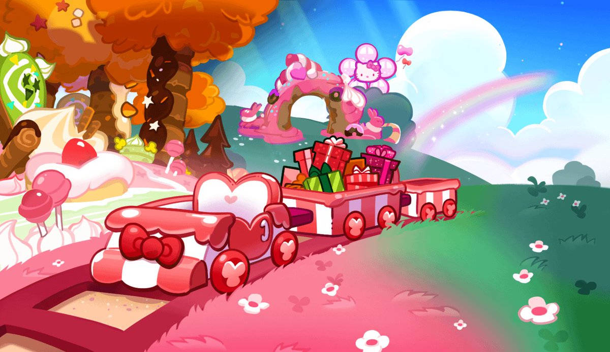 Cookie Run Kingdom Candy Gift Train