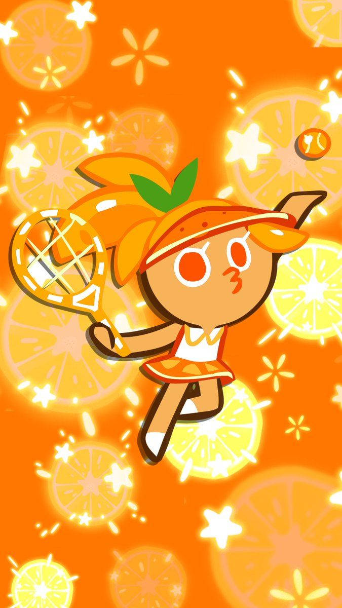 Cookie Run Kingdom Orange Background