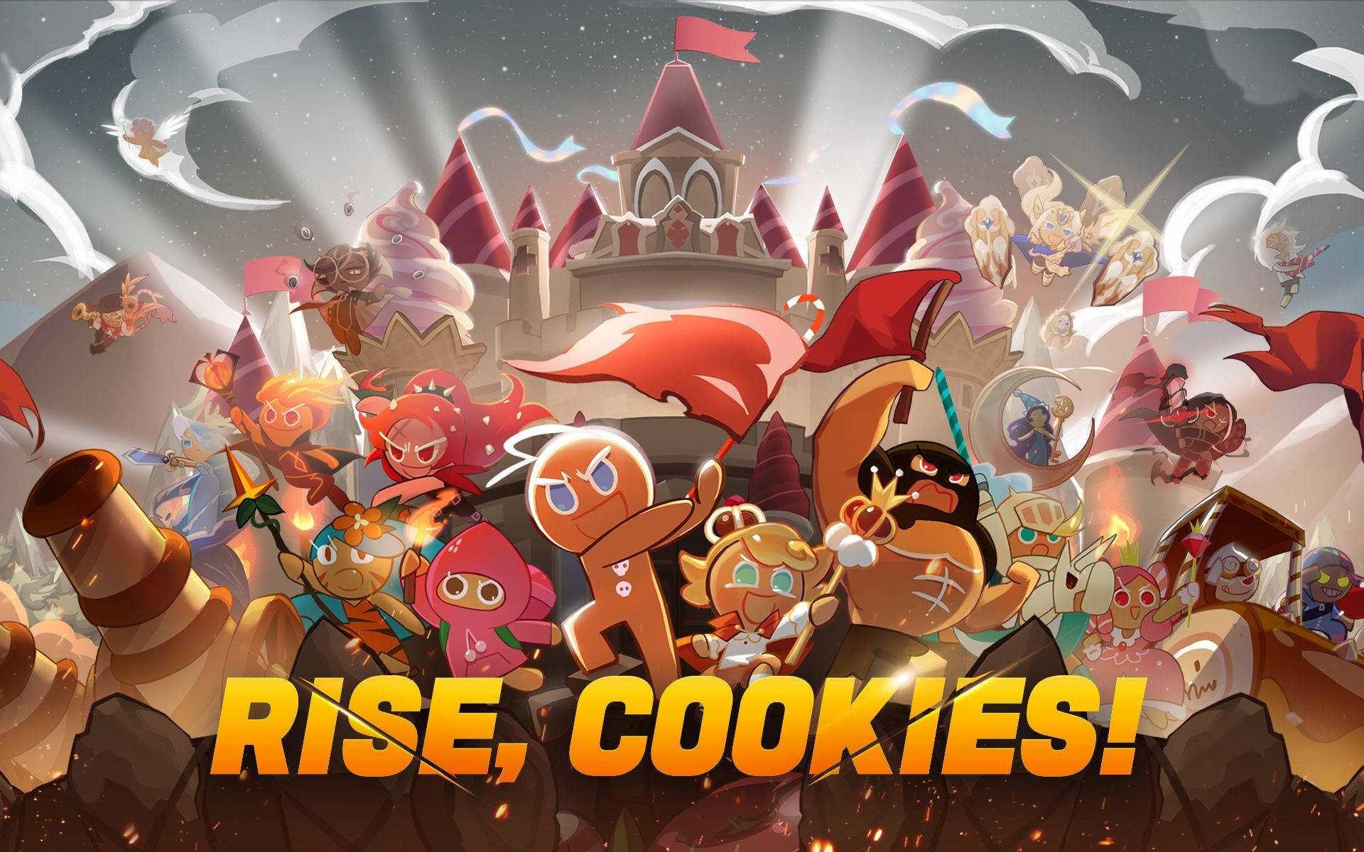 Cookie Run Kingdom Rise Cookies Background