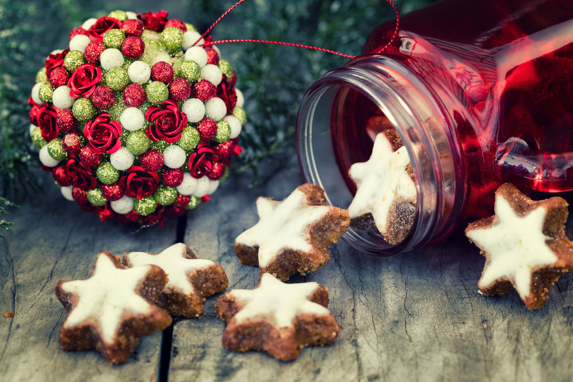 Cookies In A Jar Background