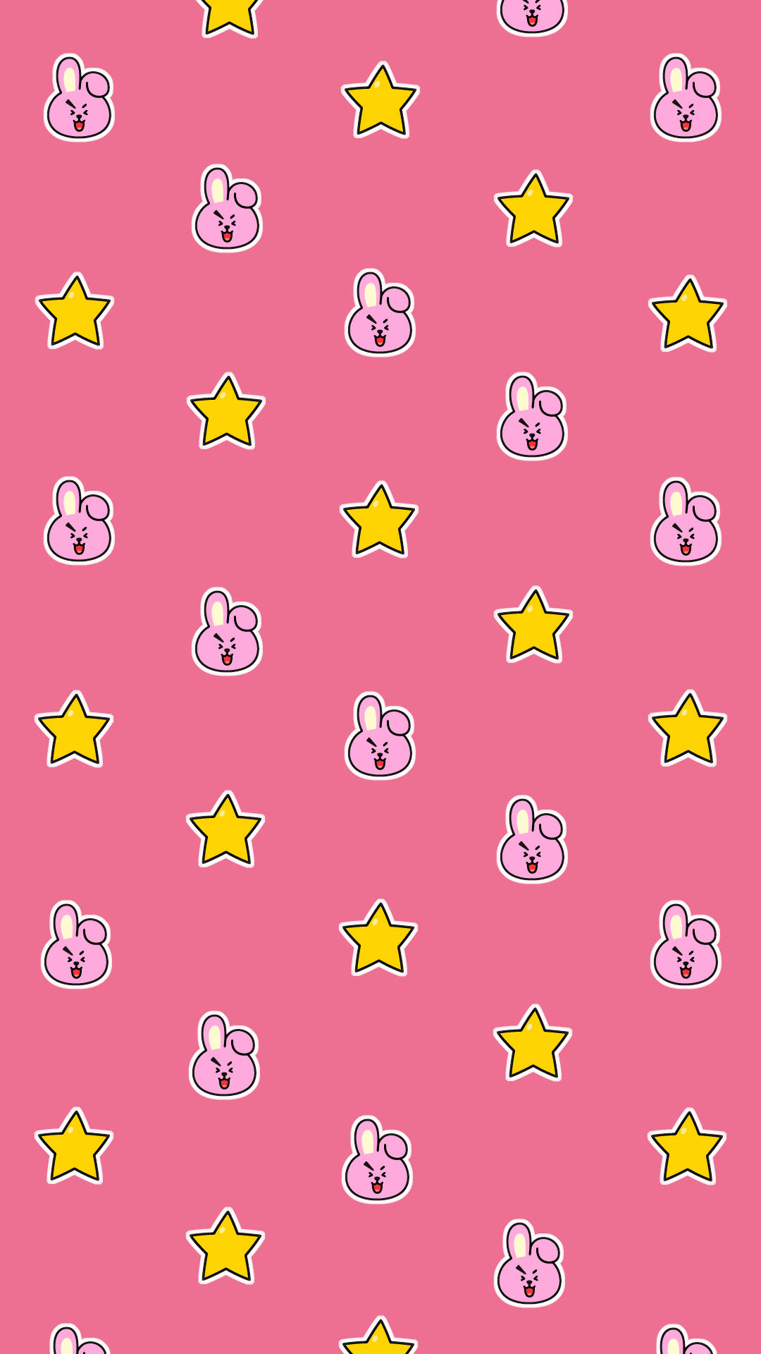 Cooky Bt21 Star Poster Background