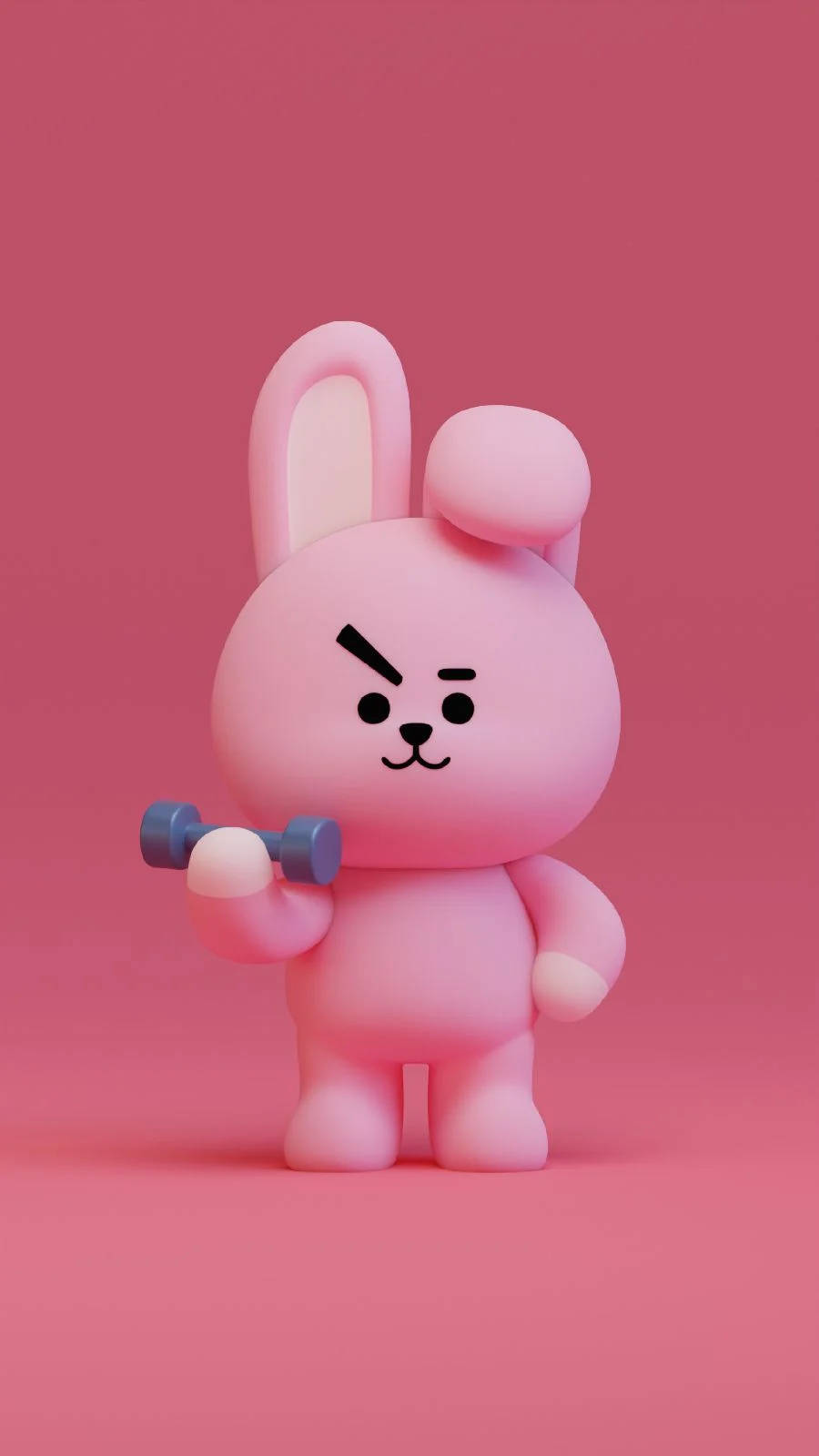 Cooky Bt21 Statue Background